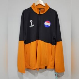 FIFA Official World Cup 2022 Netherlands Soccer Football Training Jacket XXL